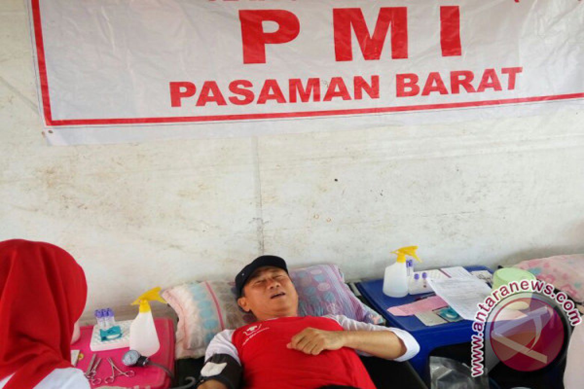 West Pasaman PMI Provides On Call Blood Donation Program