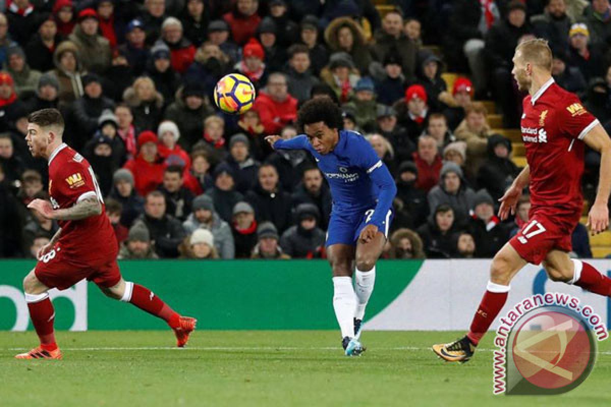 Gol Willian Selamatkan Chelsea Dari Kekalahan