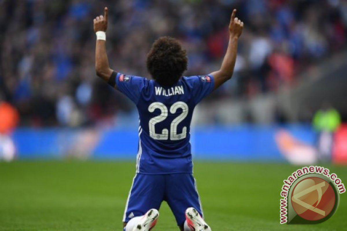 Gol  Willian Sselamatkan Satu Poin Bagi Chelsea 