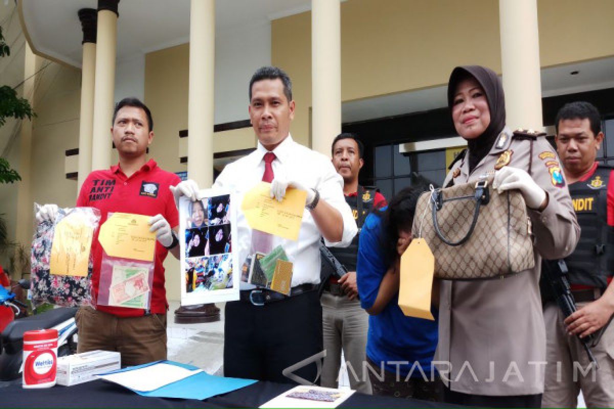 Polrestabes Surabaya Ringkus Pencuri Lintas Provinsi