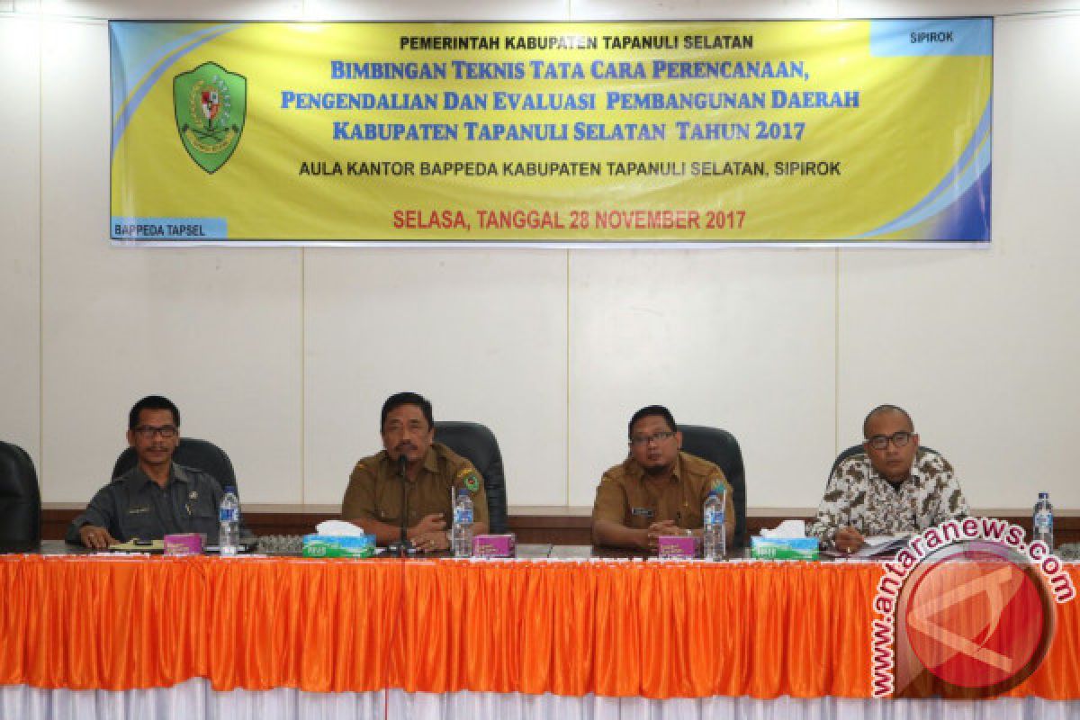 Pemkab Tapsel Bimtek Permendagri 86 Tahun 2017