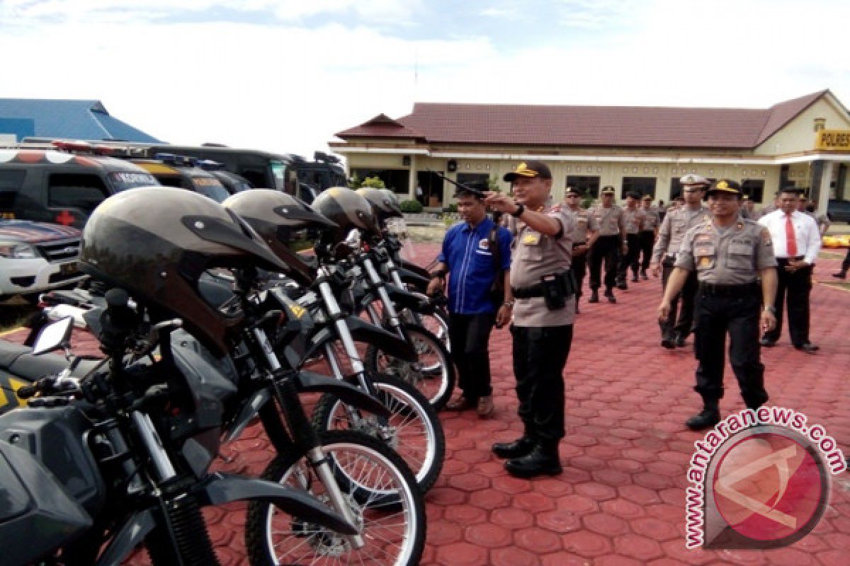 Polres Barsel Korwil Pengamanan Pilkada DAS Barito