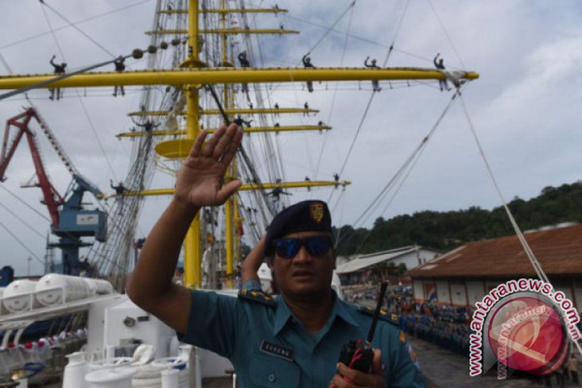 KRI Bima Suci Tiba di Sabang