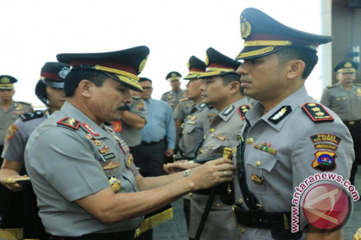 Kapolda Sumbar Lantik Tiga Kapolres 