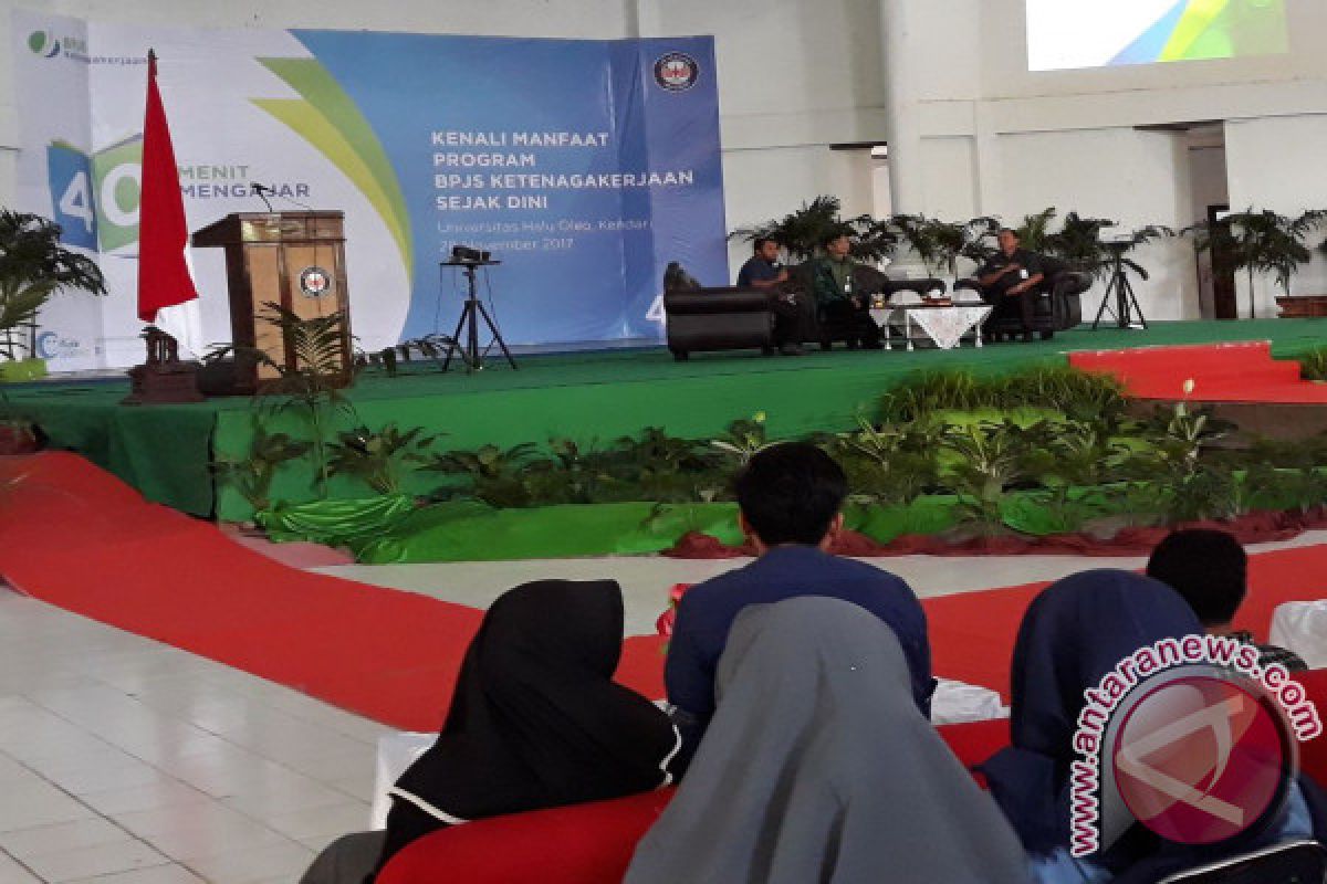 Bpjs Ketenagakerjaan Gelar Kuliah Umum di UHO