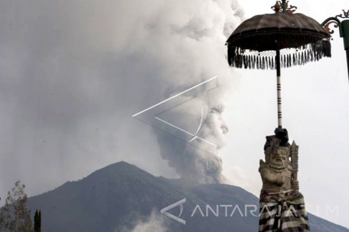 Jawa Timur bisa Terdampak Abu Vulkanis Gunung Agung