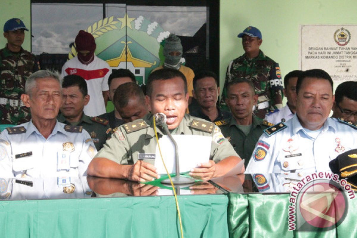 Kodim Karimun Tangkap Bandar Sabu