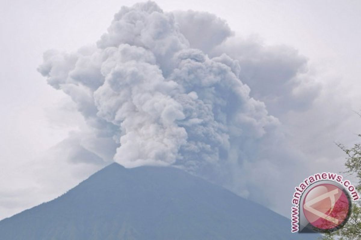 Lava formation in Mount Agung decelerating: Official