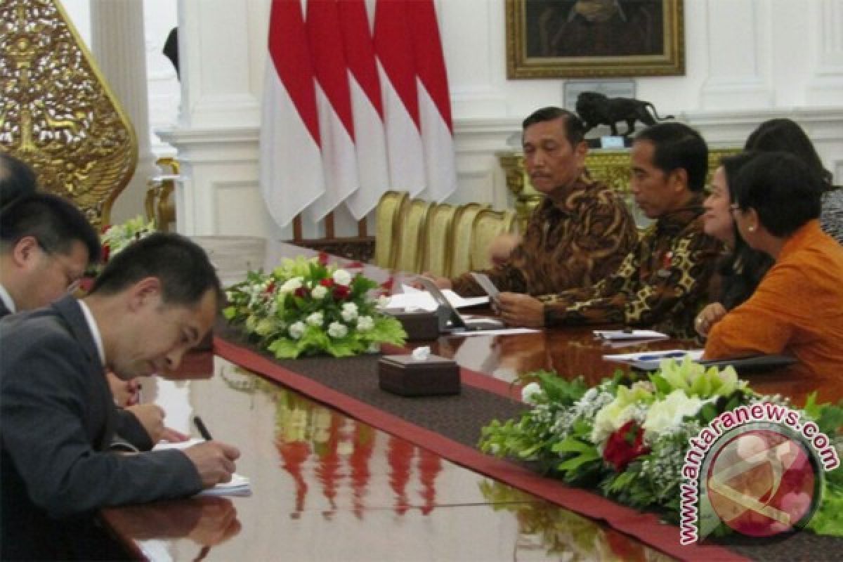 President Jokowi receives courtesy call of China`s deputy prime minister