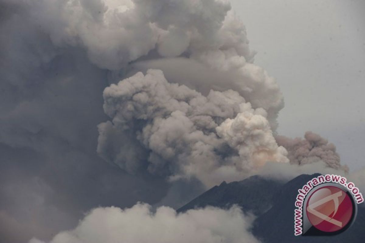 PVMBG: gas SO2 Gunung Agung menurun