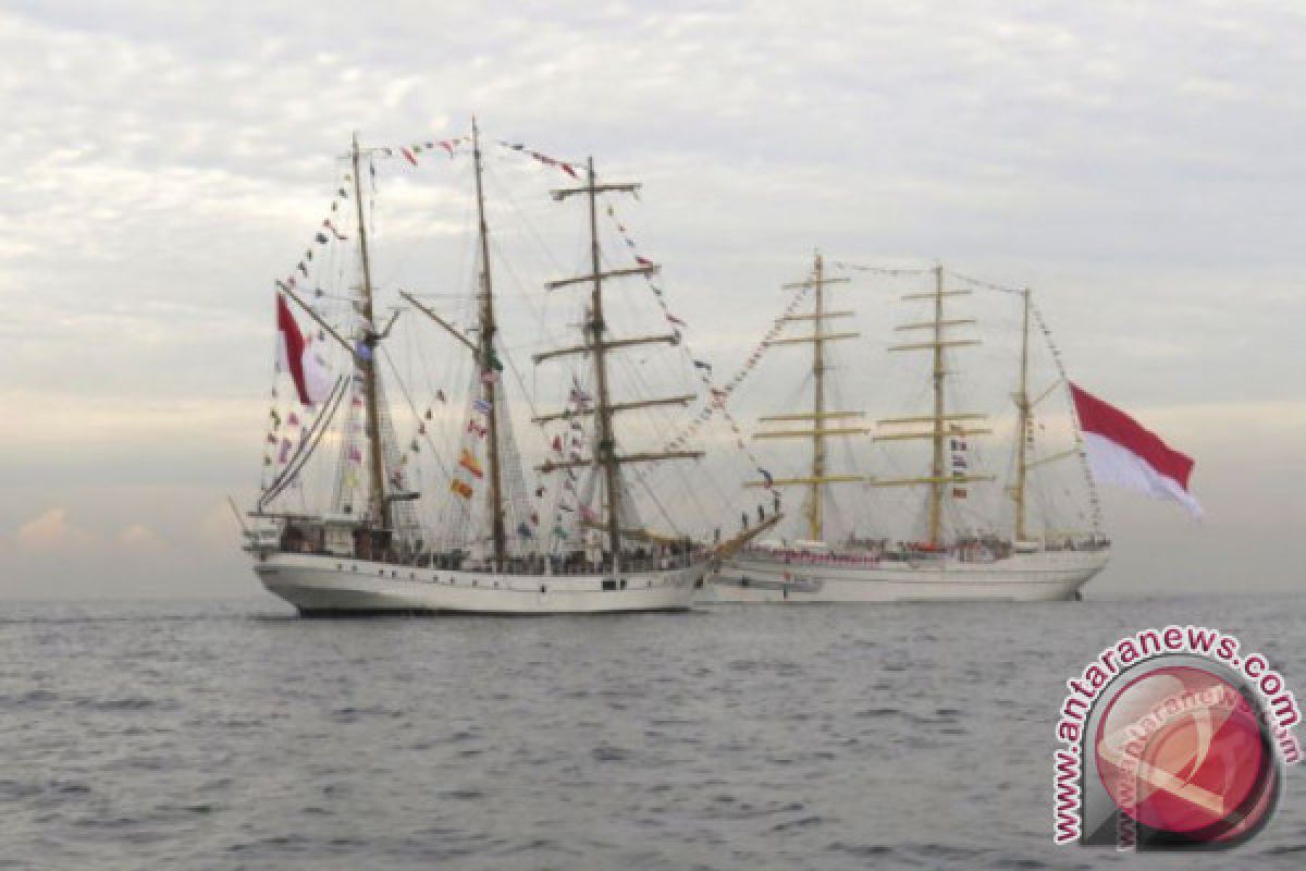KRI Dewaruci bergabung untuk Sail Sabang 2017