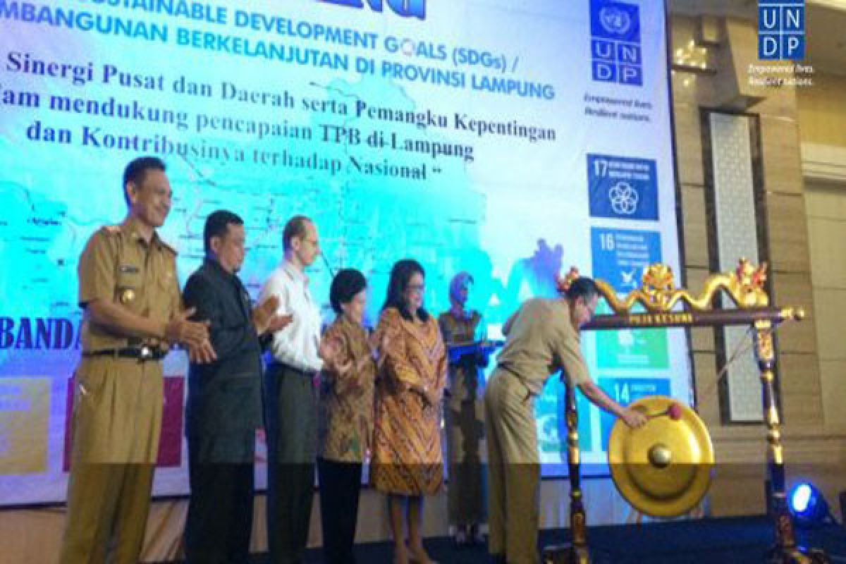Lampung-UNDP Petakan Tujuan Pembangunan Berkelanjutan 