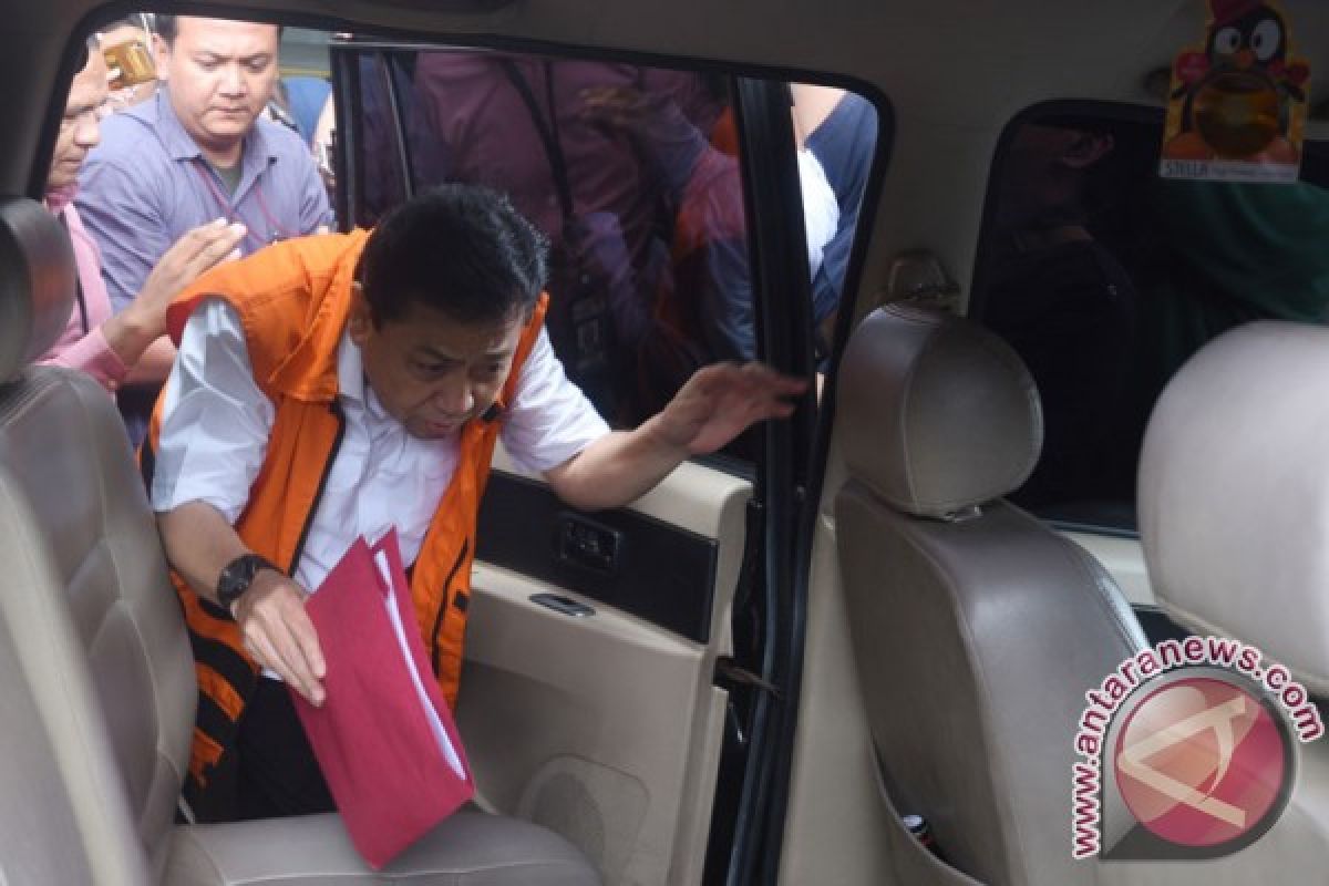 Berkas perkara Setya Novanto belum ke pelimpahan