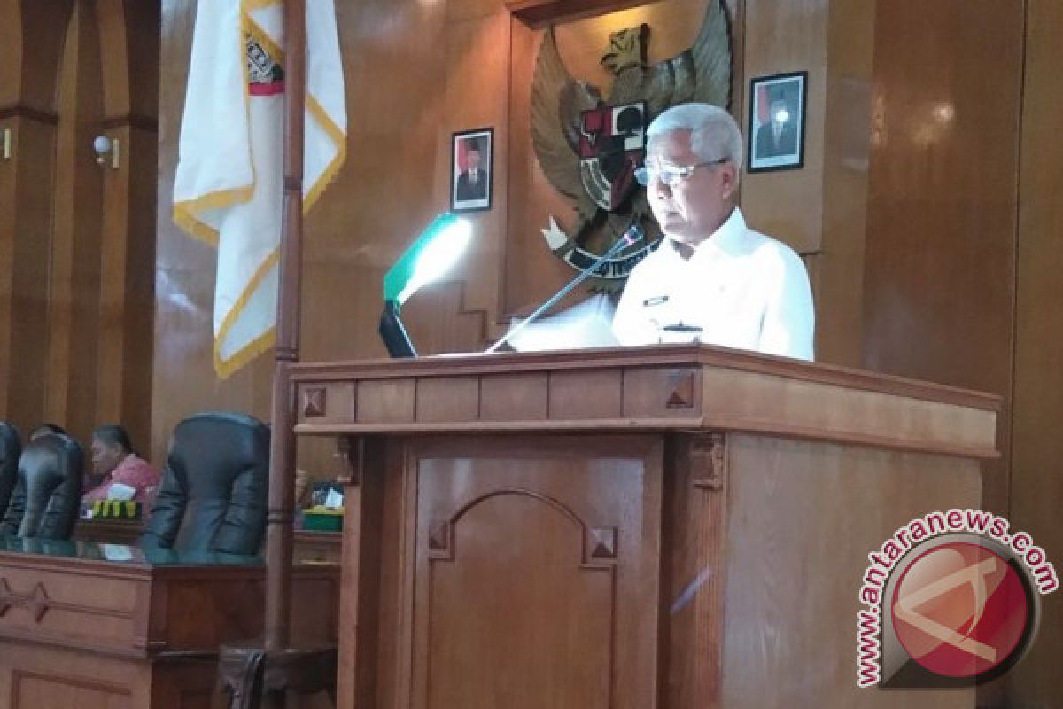 Wakil Bupati Asahan Sampaikan RAPBD 2018
