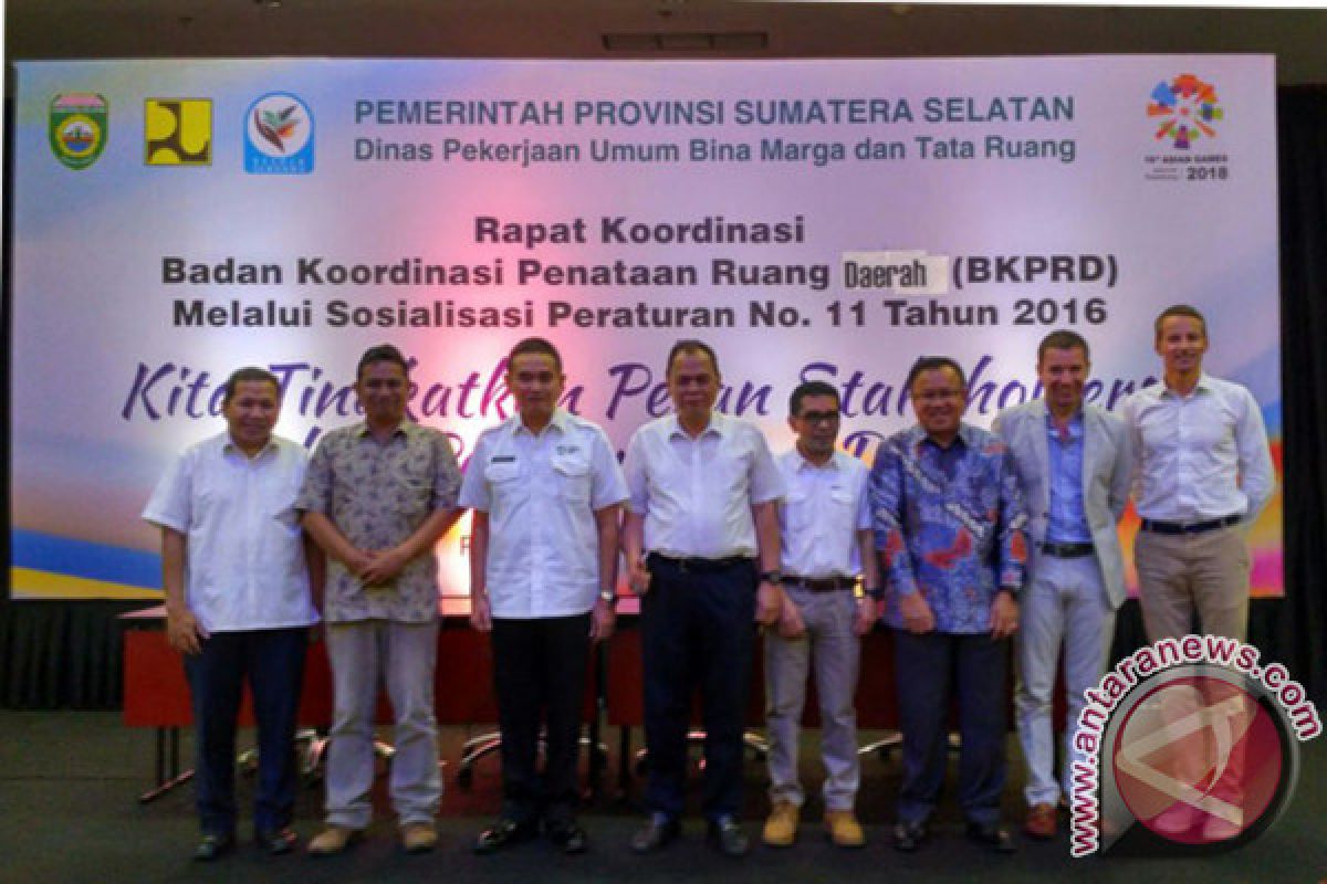 Pemprov Sumsel luncurkan sistem informasi penataan ruang 