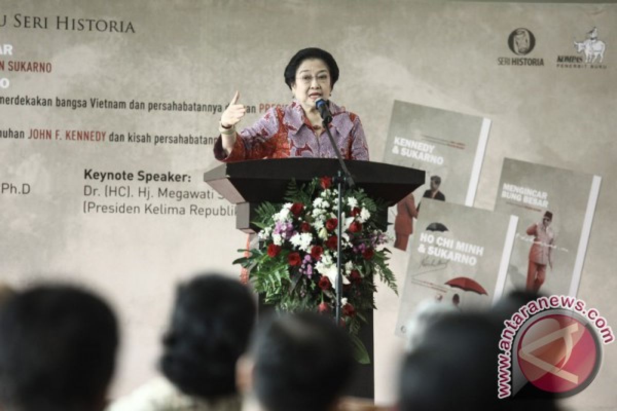 Megawati Soekarnoputri ingatkan semangat gotong-royong