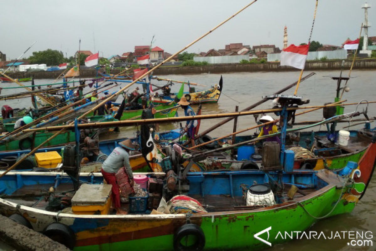 Musim Barat, Tangkapan Nelayan Jepara Turun (VIDEO)