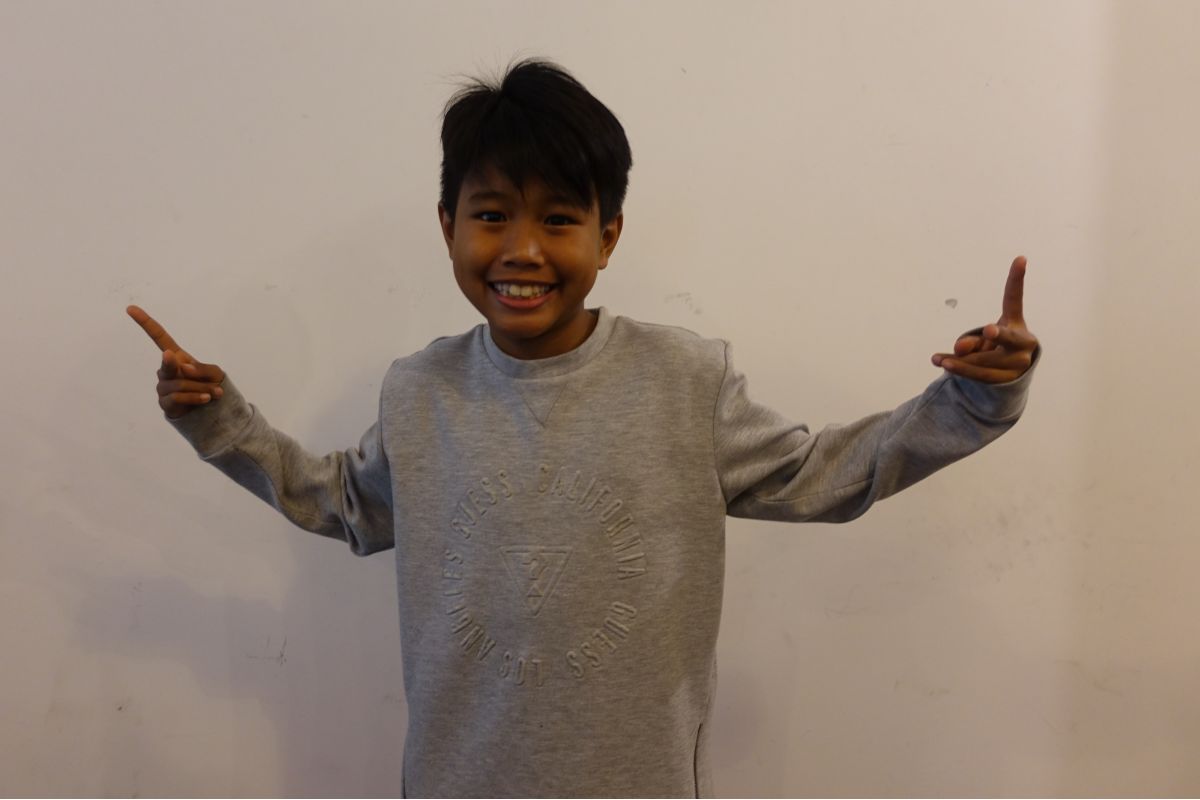 Rici, breakdancer cilik wakil Indonesia di Asia's Got Talent