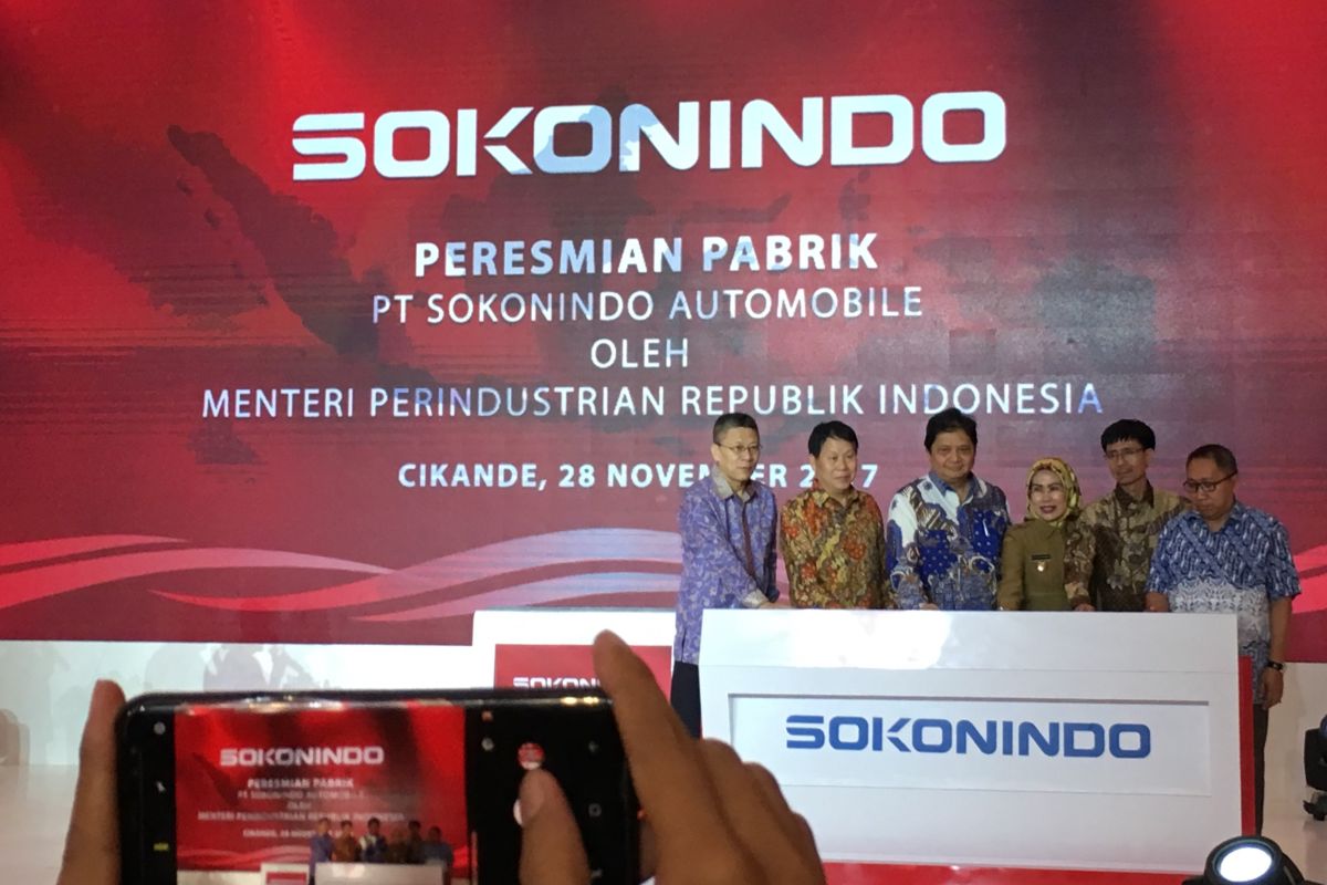 Pabrik mobil Sokon senilai 150 juta dollar resmi beroperasi