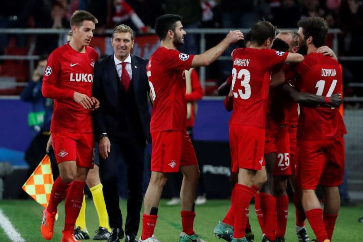 Seri lawan Maribor, nasib Spartak ke-16 Besar Liga Champions di ujung tanduk