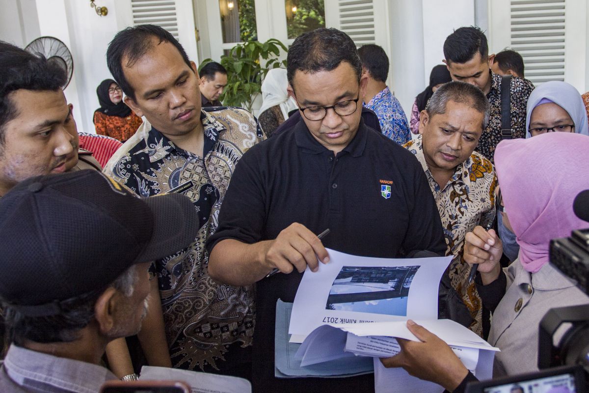 Anies akui rutin awasi operasi siaga ibukota