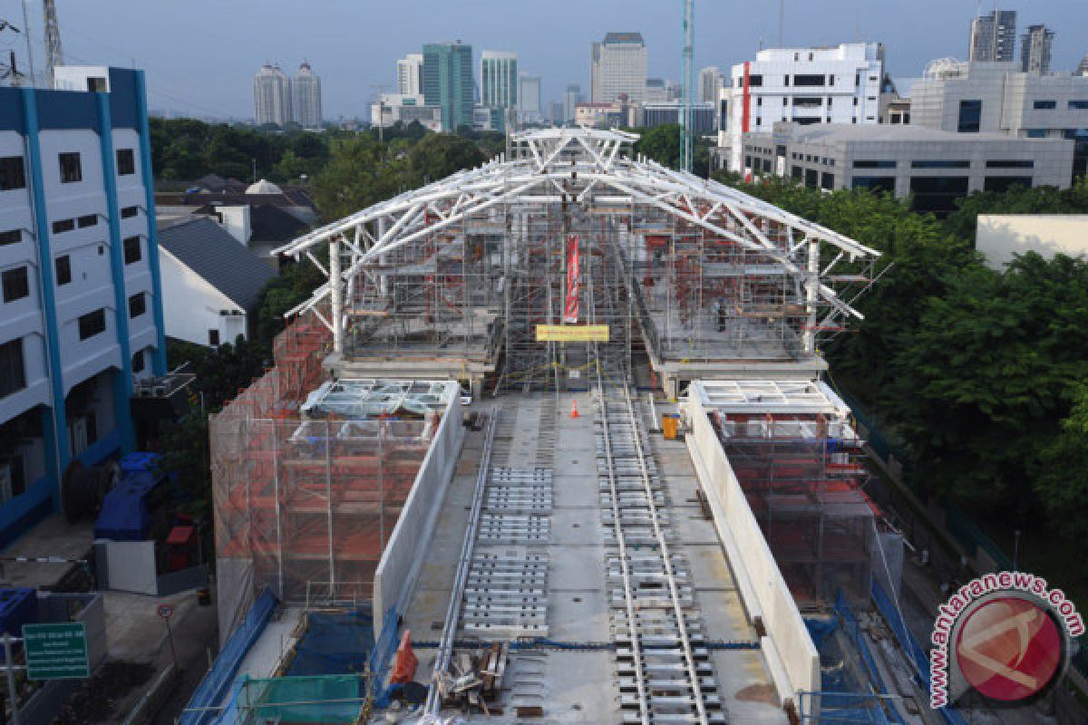 Halte ojek daring di stasiun MRT antisipasi kemacetan