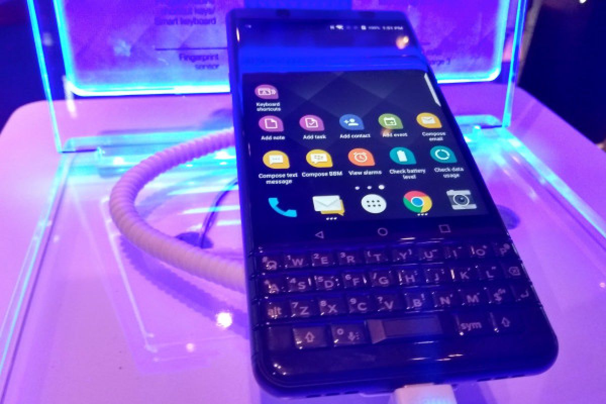 BlackBerry KEYone hadir di Indonesia