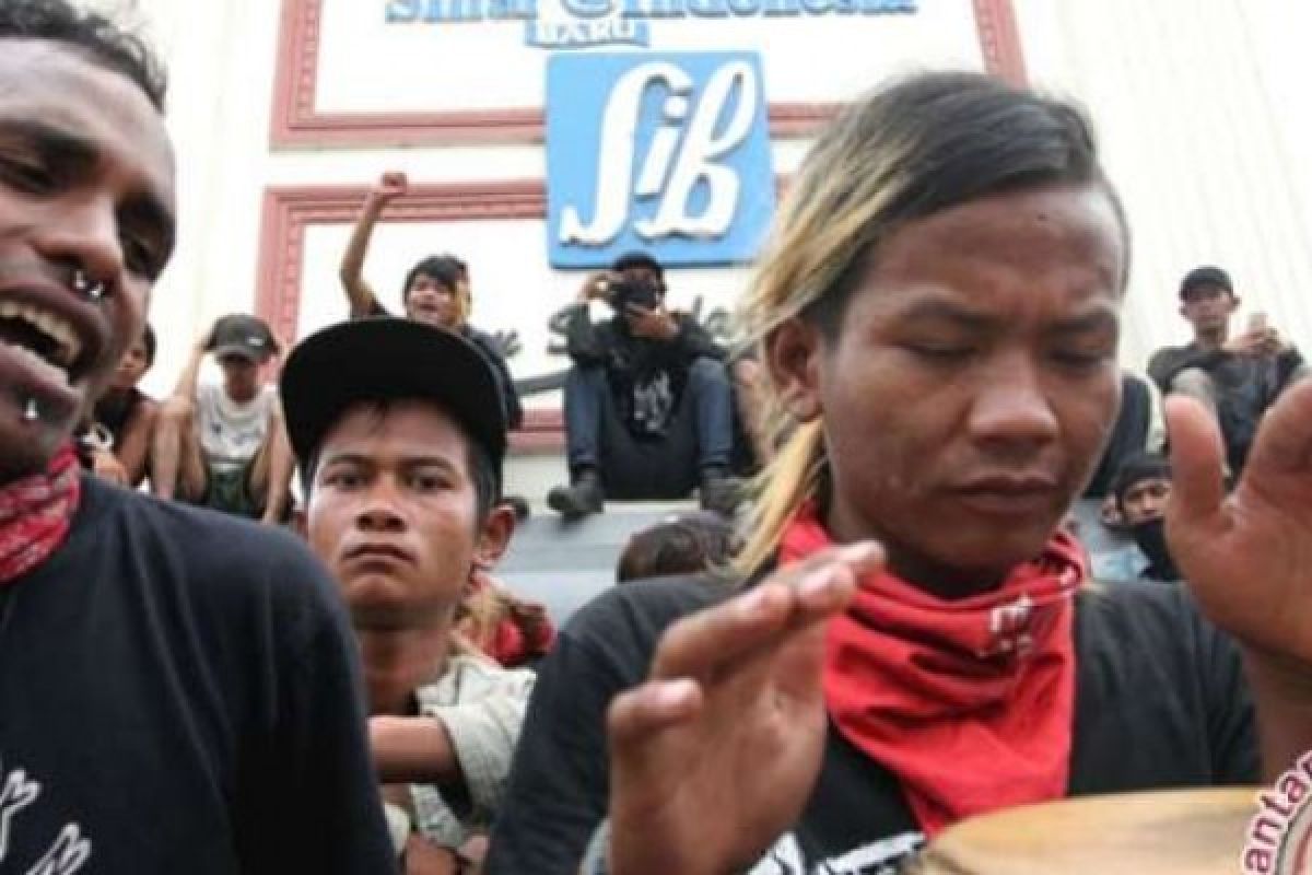 Dinilai Meresahan Warga, 24 "Anak Punk" Diamankan Satpol PP Dumai