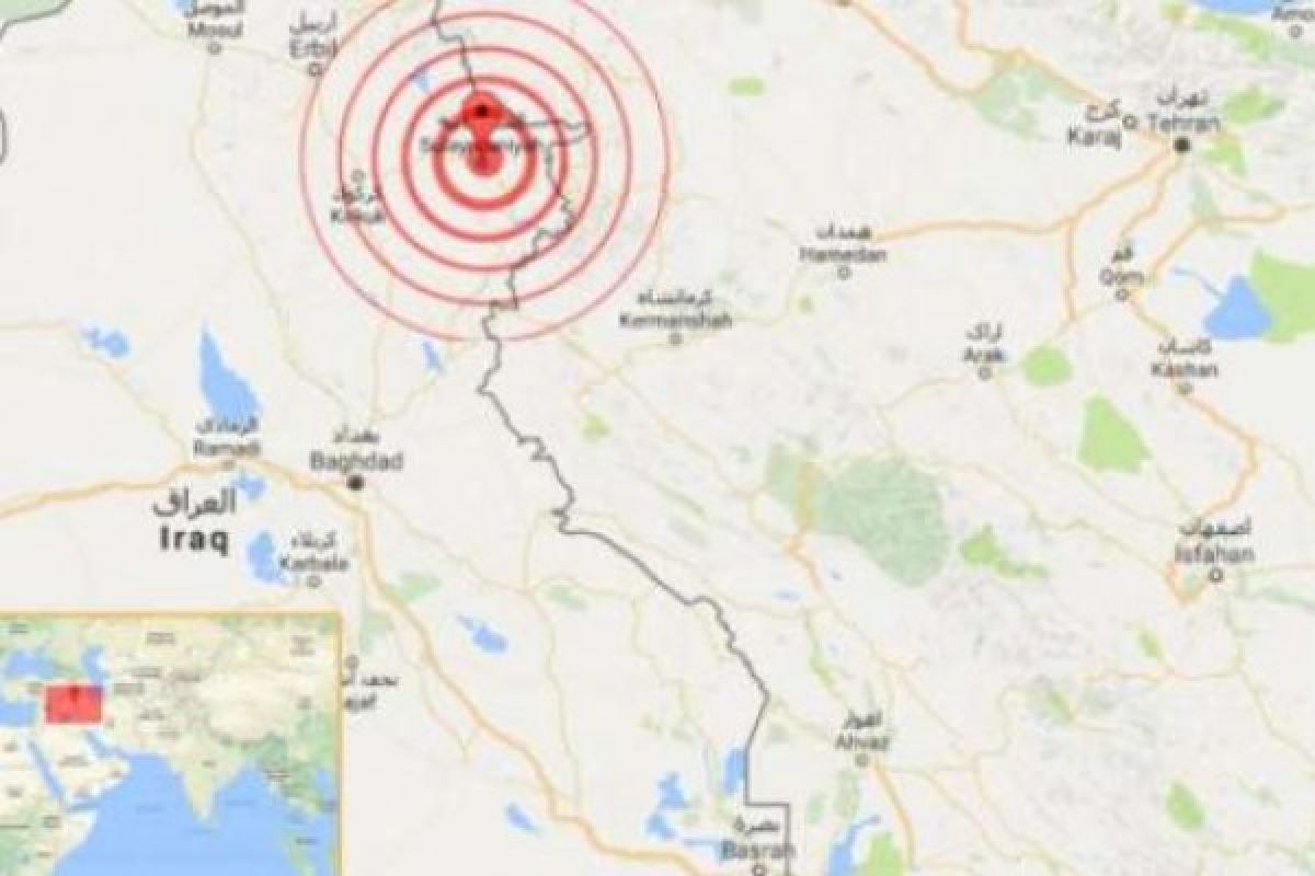 Gempa Di Perbatasan Iran-Irak Tewaskan Sedikit 67 Orang 