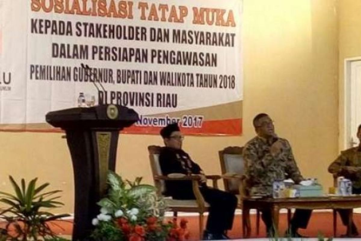 Pemprov Riau Dipuji Atas Dukungan Terhadap Anggaran Penuh Pilkada 2018