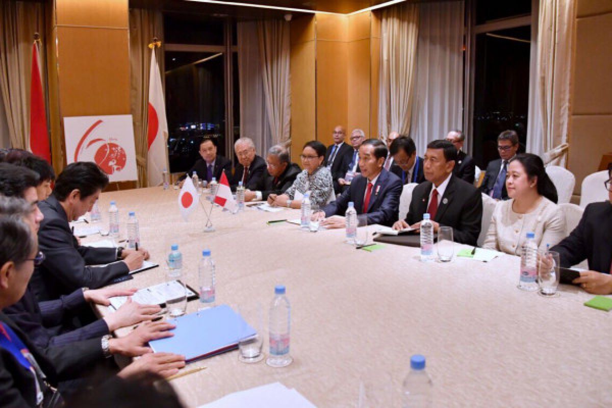 Menko PMK dampingi Presiden pada pertemuan bilateral dengan Jepang
