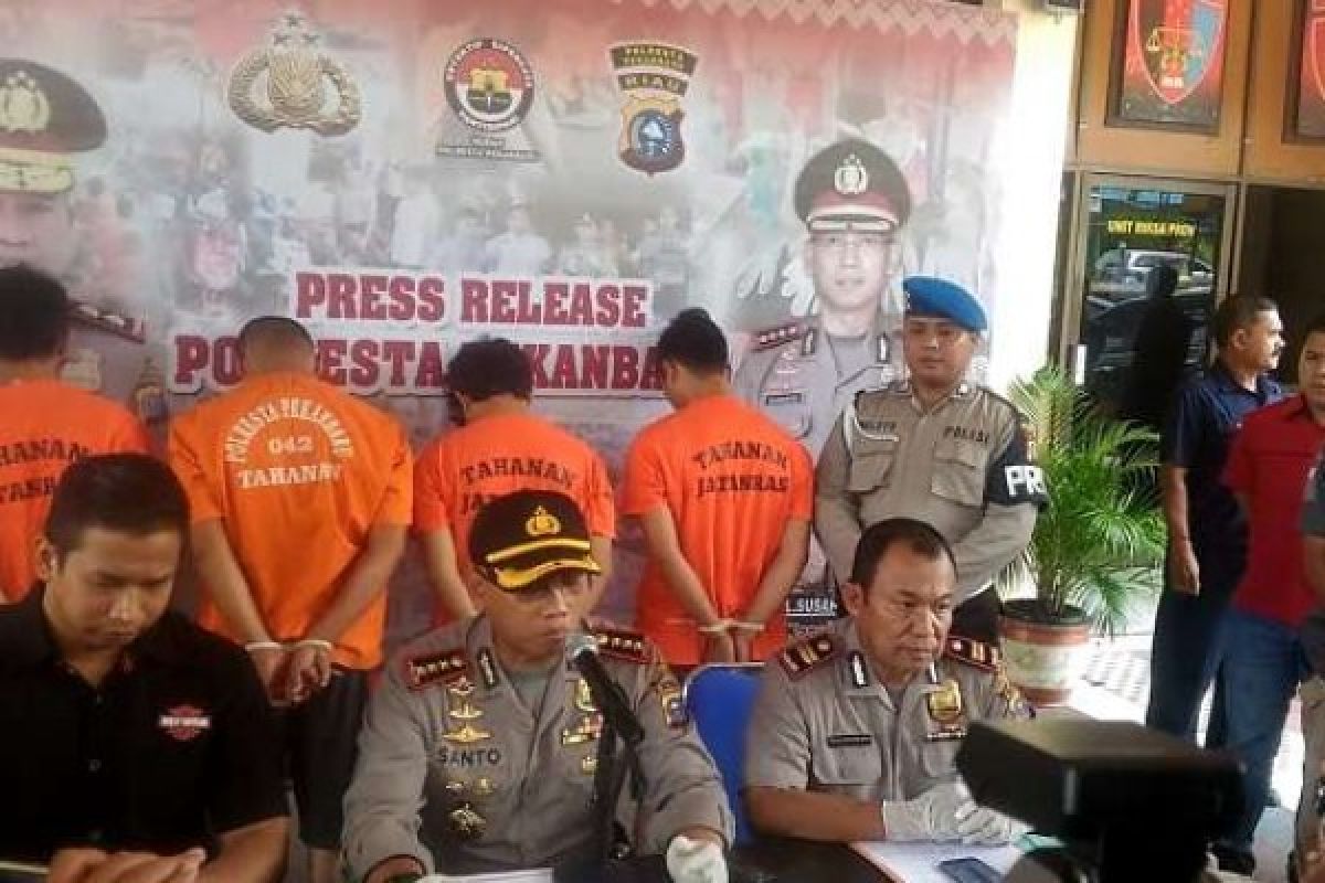 Video Penampakan 4 Pembunuh Driver Go-Car Pekanbaru dan Keterangan Kapolres