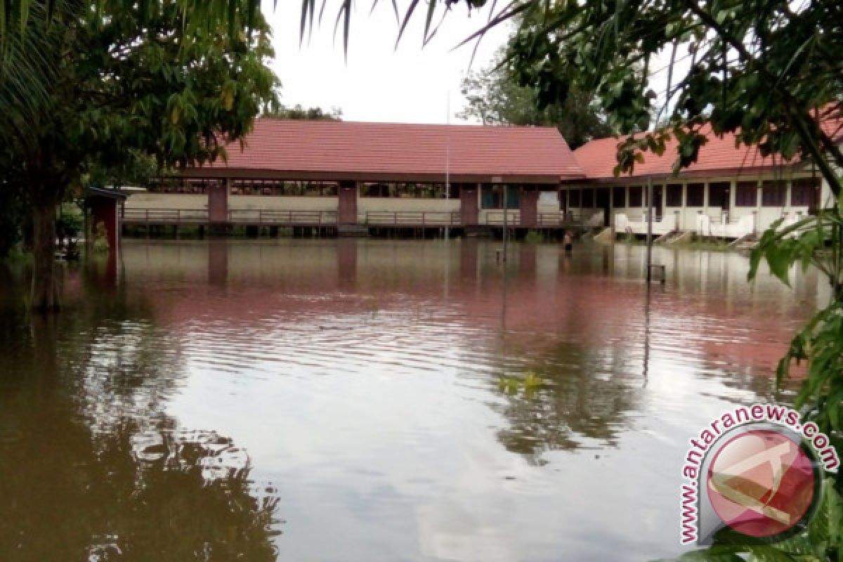 Sejumlah Desa di Barsel Terendam Banjir 