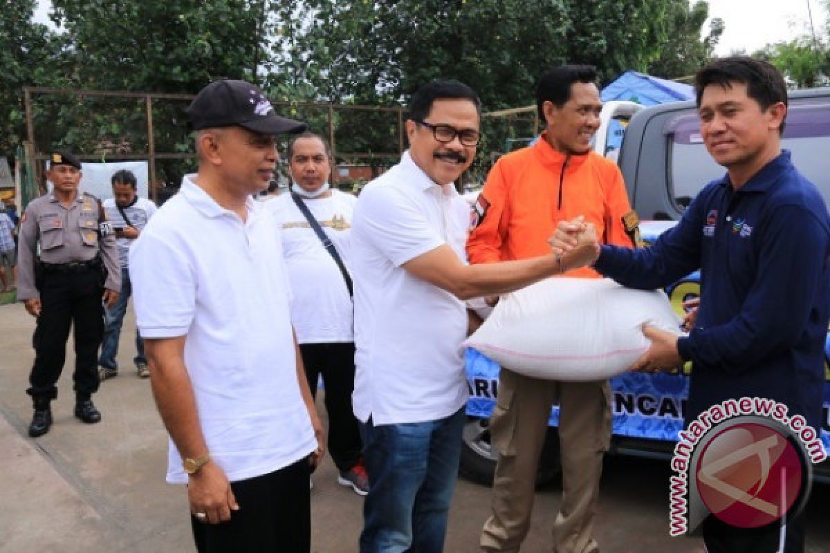 Korpri Bali Salurkan Bantuan Bagi Pengungsi Gunung Agung 