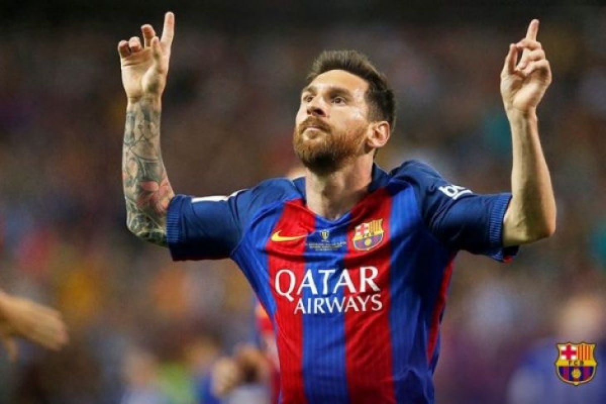 Messi beri inspirasi kemenangan Barcelona