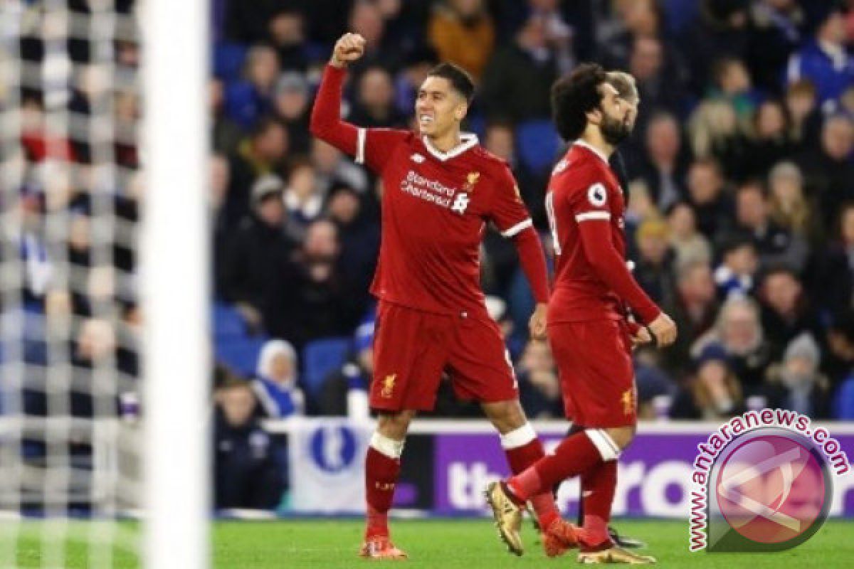 Liverpool pecundangi Brighton, 5-1