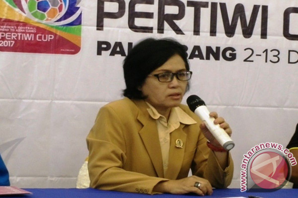 Tim sepak bola putri Sumsel kalahkan Sulsel 