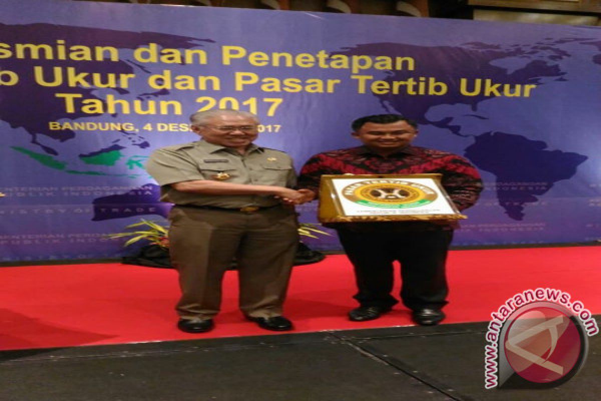 Dharmasraya Terima Penghargaan dari Kemendag RI, Pasarnya Tertib Ukur