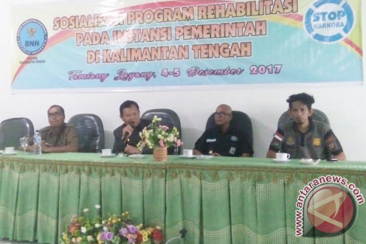 Pemkab Bartim Dukung Program Rehabilitasi BNNP Kalteng