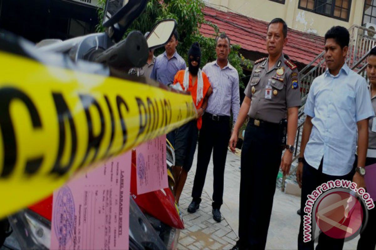 Polisi Tembak Residivis Spesialis Pencurian Kendaraan Bermotor 