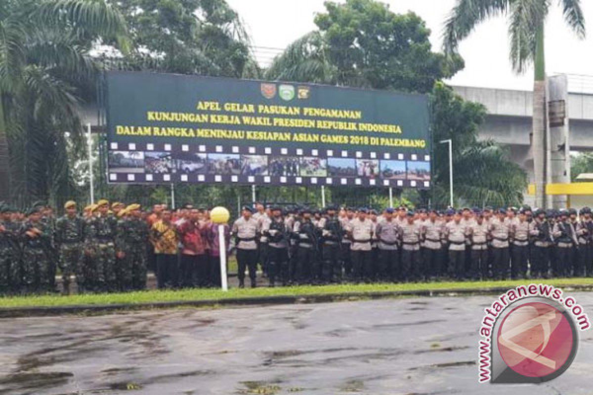 Ribuan personel disiagakan amankan kunjungan Wapres