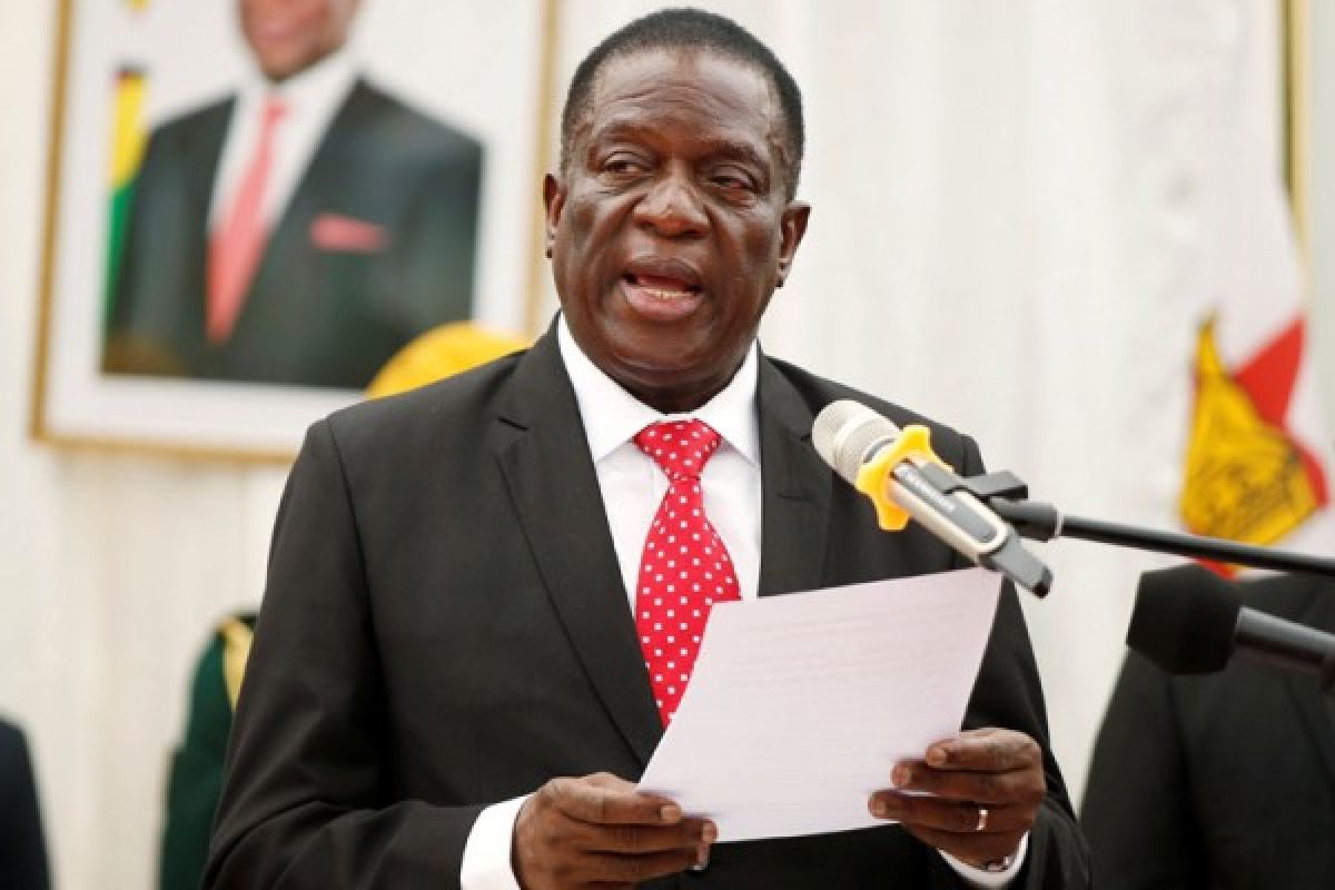 Lantik kabinet baru, Presiden Zimbabwe desak publik bersatu