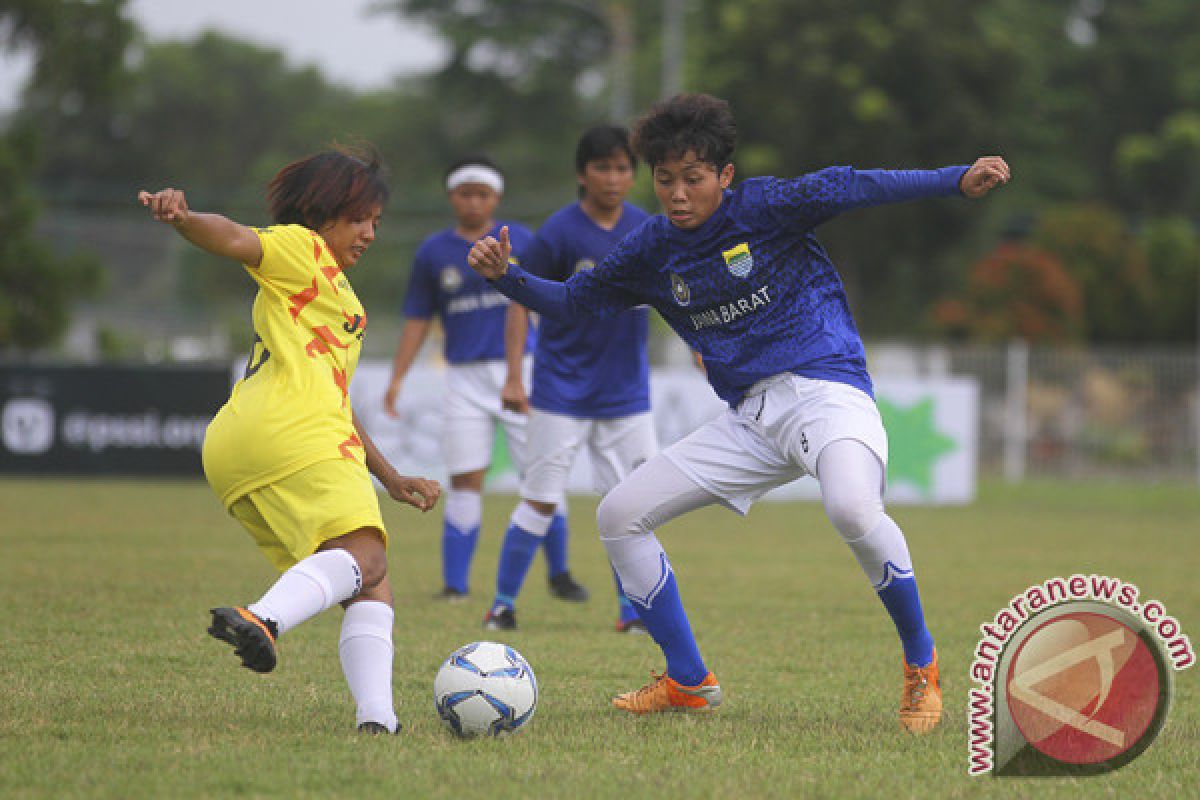 Pelatnas sepak bola putri Asian Games di Palembang