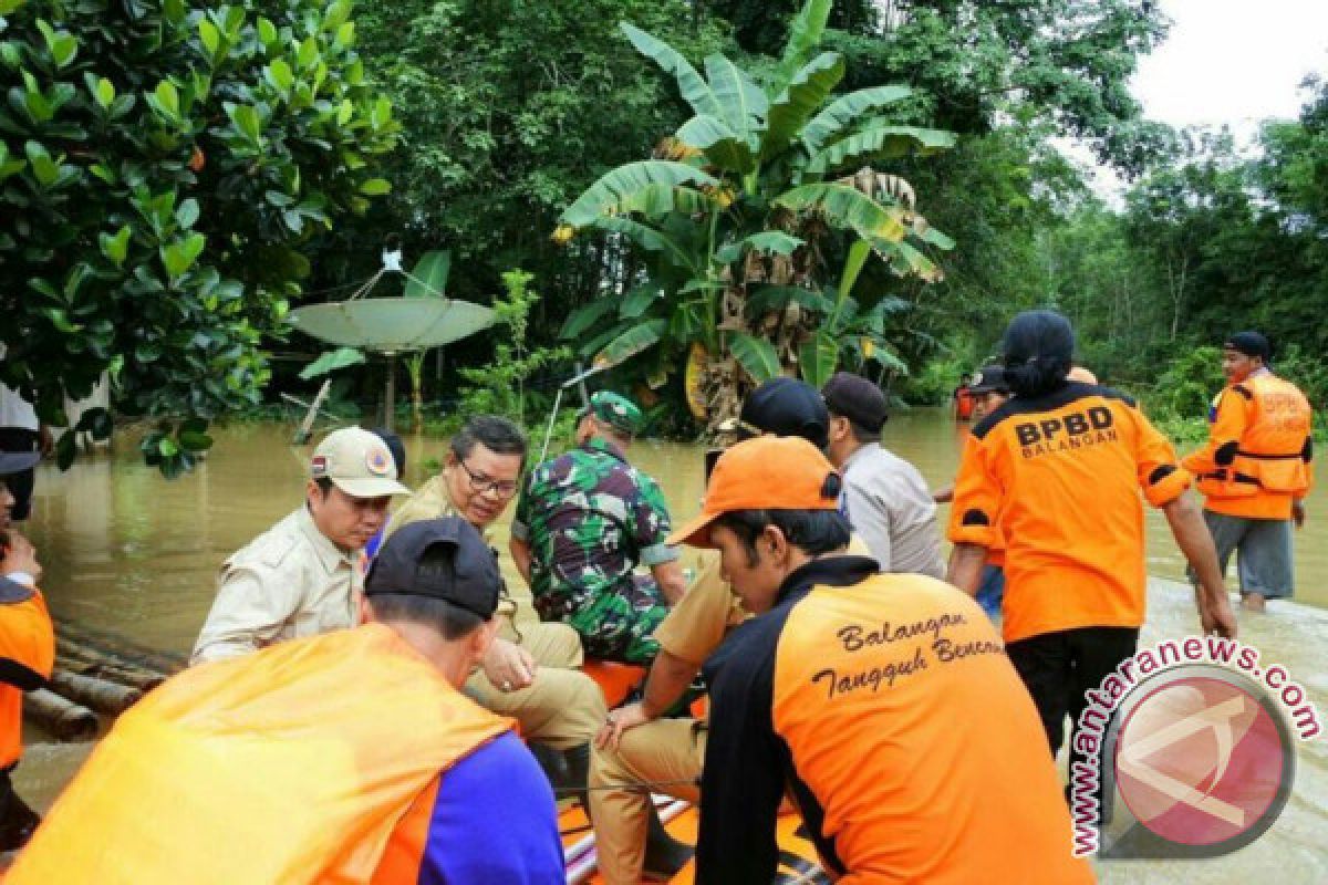 Banjir Balangan Dipengaruhi Luapan Air Kabupaten Berdekatan