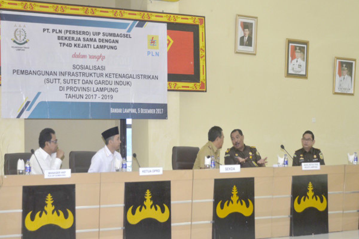 TP4D Kejati Lampung Beri Pendampingan Pembangunan SUTT 