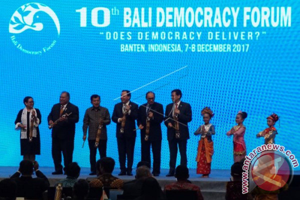 Wapres Buka Bali Democracy Forum di Banten