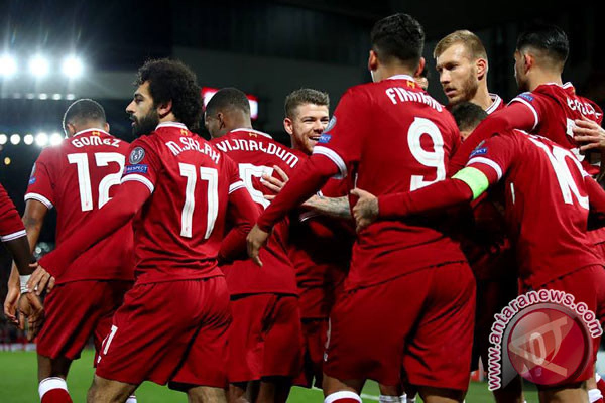 Liverpool Pesta Gol Atas Spartak, Coutinho Hattrik