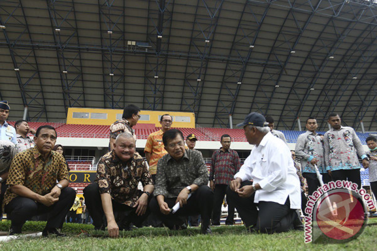 Wapres nyatakan fasilitas olahraga Jakabaring tak ada masalah 