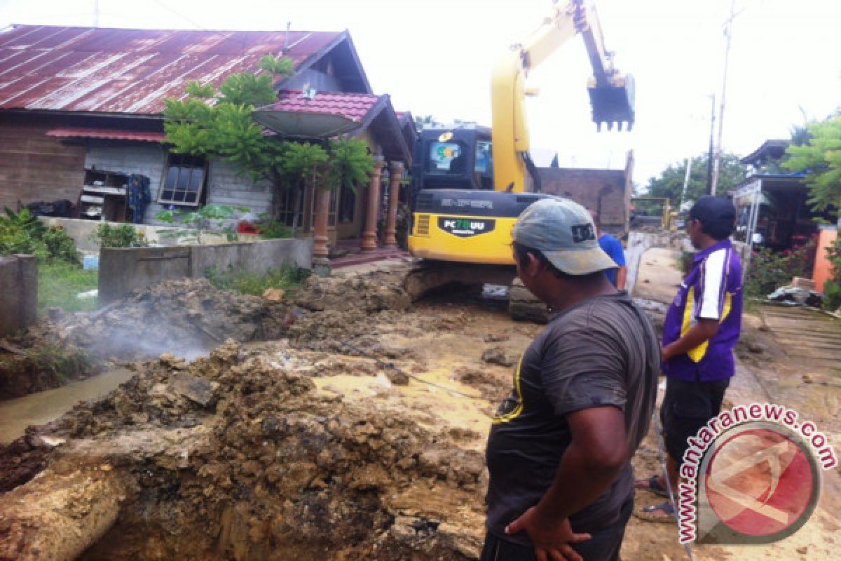 Drainase Lingkungan Kementerian PUPR Tetap Dirampungkan