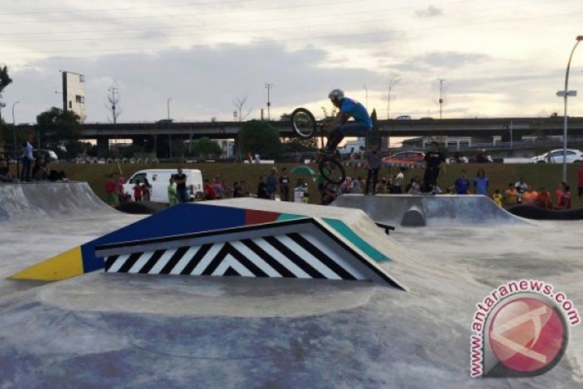 Pantai Manggar Balikpapan Dilengkapi Arena Skateboard dan BMX